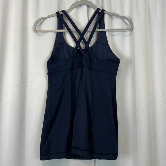 Lululemon Athletica Energy Tank Paisley Inkwell Top - Picture 2 of 8